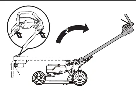 WORX WG748E Battery-Powered Lawn Mower 2
