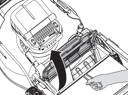 WORX WG748E Battery-Powered Lawn Mower 8