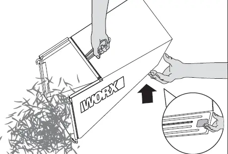 WORX WG748E Battery-Powered Lawn Mower 9