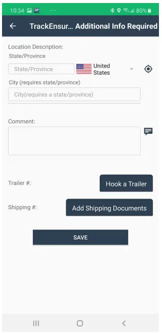STATUS SWITCH SCREEN