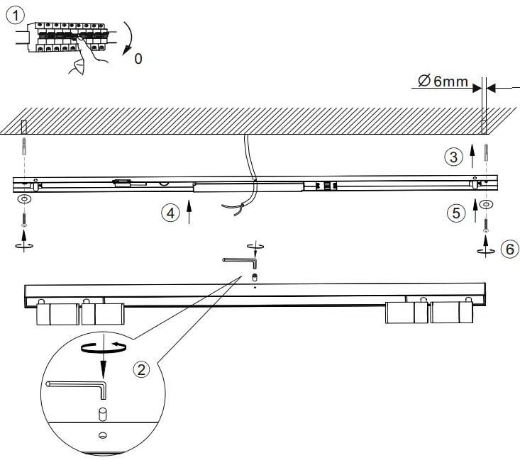 Paul Neuhaus 6121-95 PURE-LINES LED Ceiling Light-FIG2