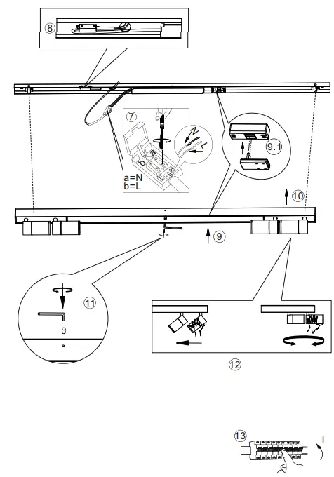Paul Neuhaus 6121-95 PURE-LINES LED Ceiling Light-fig3