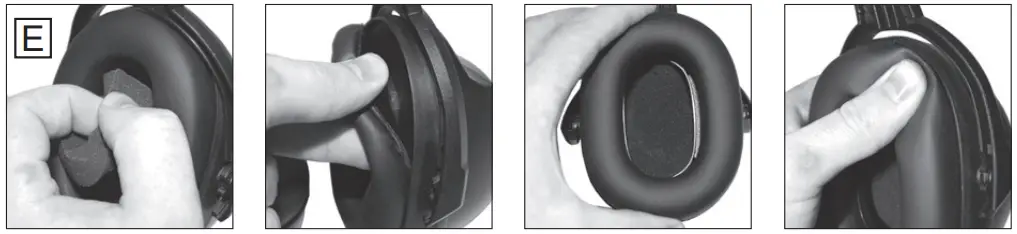 ZEKLER 412 RDB Hearing Bluetooth Radio Hearing Protection with Batteries - Fig 6