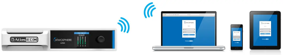 AtlasIED Atmosphere AZM4AZM8 -Access Point Connection