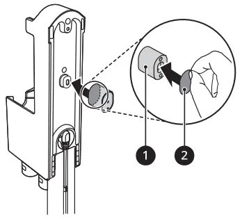 LG A913BM CordZero A9 Cordless Stick Vacuum Cleaner - Mounted 11