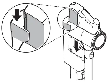 LG A913BM CordZero A9 Cordless Stick Vacuum Cleaner - Mounted 16