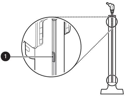 LG A913BM CordZero A9 Cordless Stick Vacuum Cleaner - Mounted 6