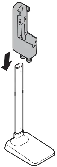 LG A913BM CordZero A9 Cordless Stick Vacuum Cleaner - Mounted 7