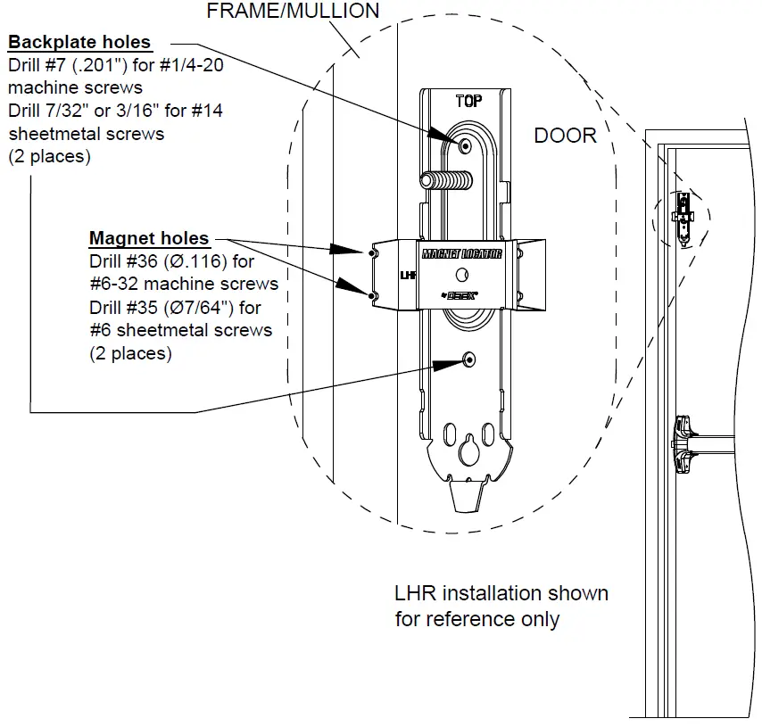 DETEX 105830 Door Prop Alarm 14