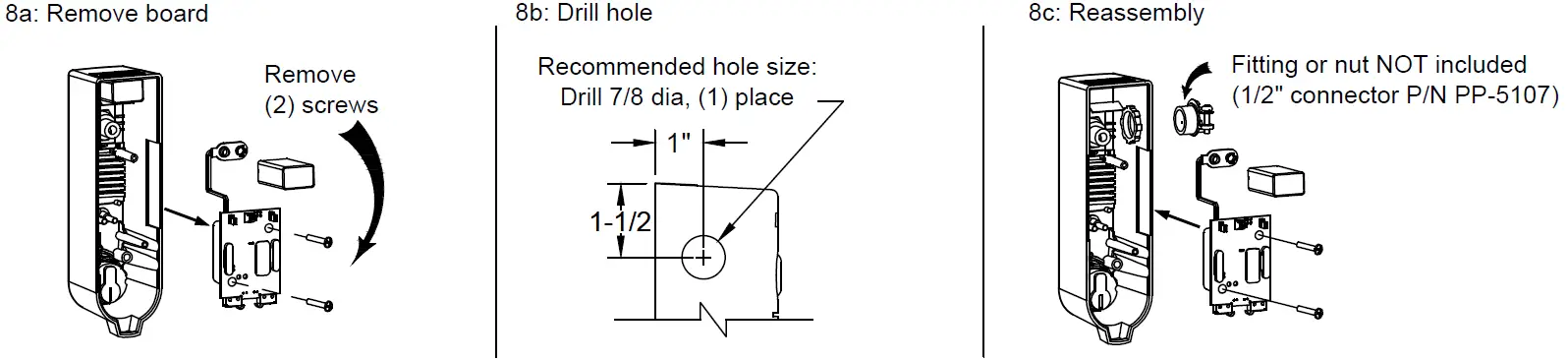 DETEX 105830 Door Prop Alarm 17