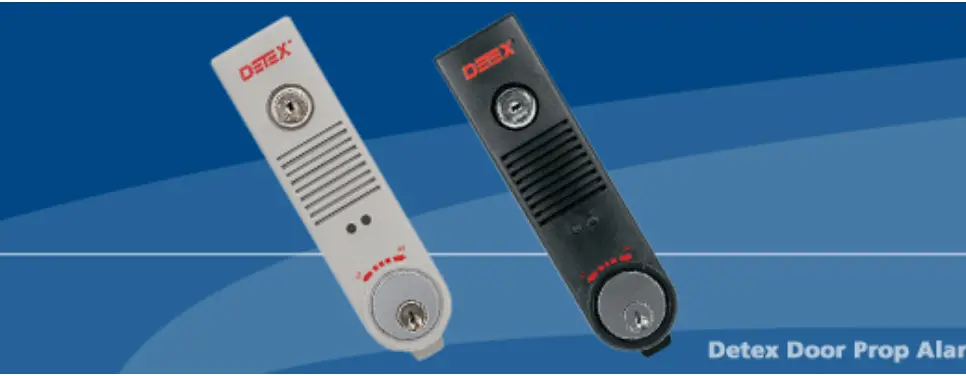 Detex 105830 Door Prop Alarm Instruction Manual Detex 105830 Door Prop Alarm Instruction Manual