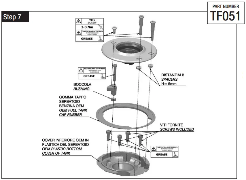 rizoma TF051 Fuel Tank Cap-fig10