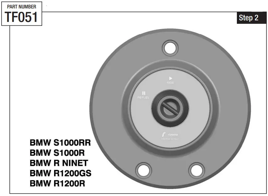 rizoma TF051 Fuel Tank Cap-fig5