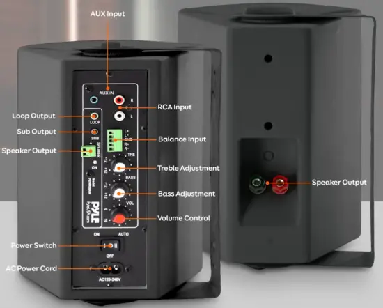 Pyle-PDWR58AB-5.25''-Pro-Active-Wall-Mountable-Speakers-FIG-2