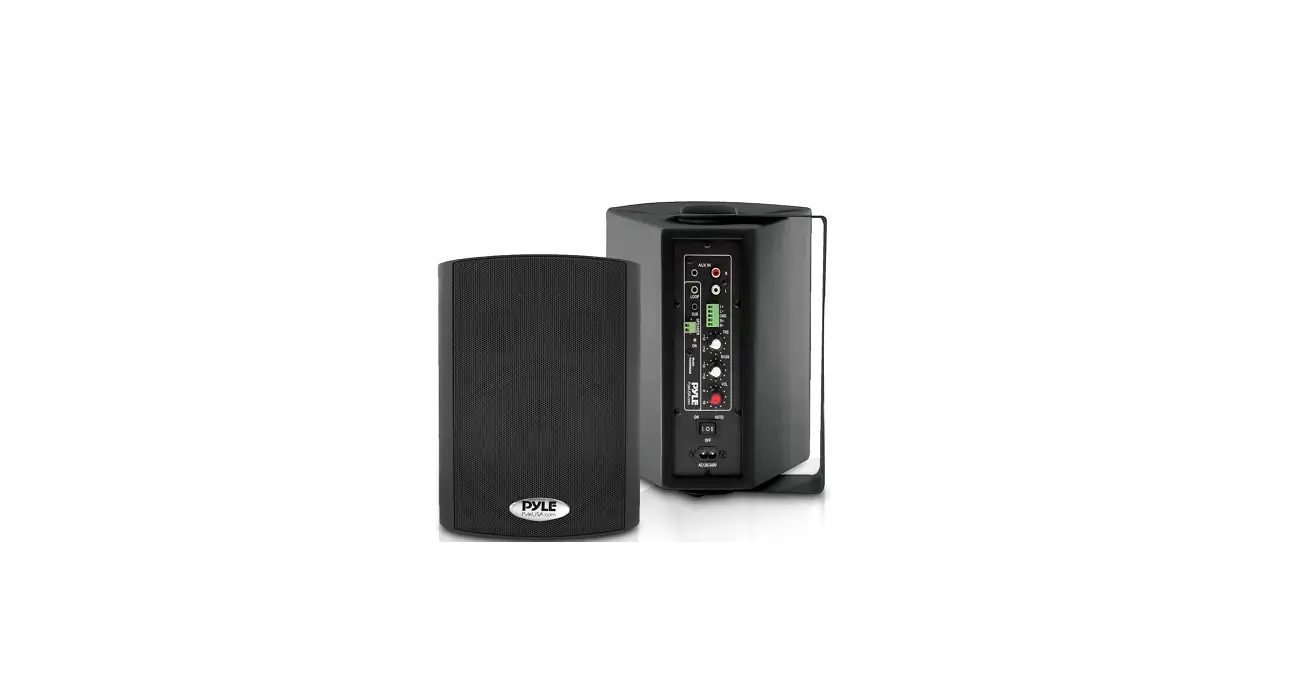 Pyle Pdwr58ab 5.25'' Pro Active Wall Mountable Speakers Product - User Manual Pyle Pdwr58ab 5.25'' Pro Active Wall Mountable Speakers Product - User Manual