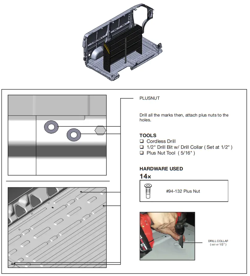 RANGER N5-RS84-4 Shelving - fig 6