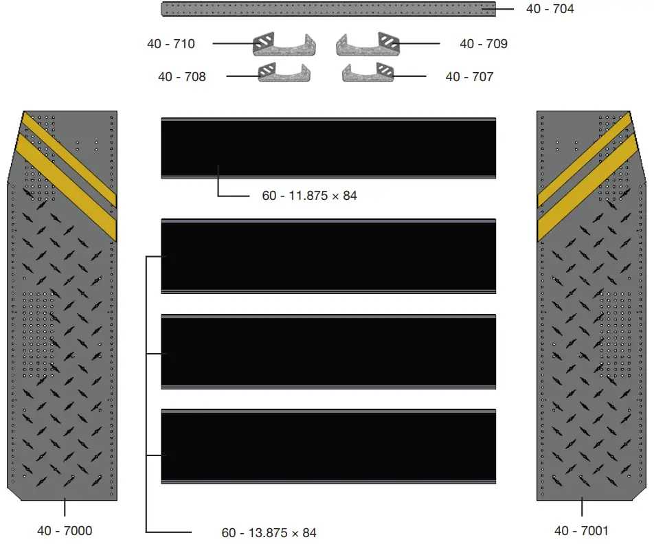 RANGER N5-RS84-4 Shelving - fig