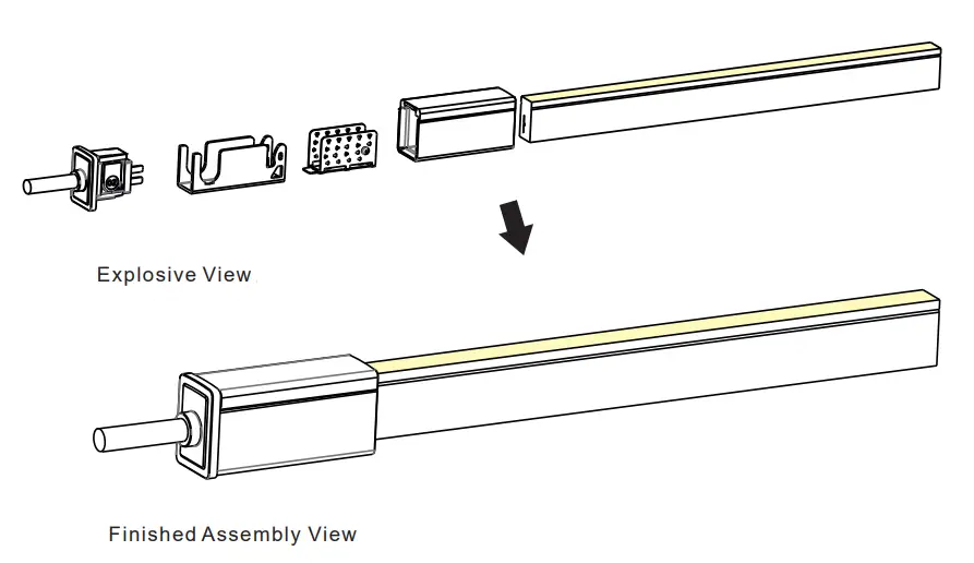 PROLED L372D40 Flex Tube Flat Digital RGBW fig 43