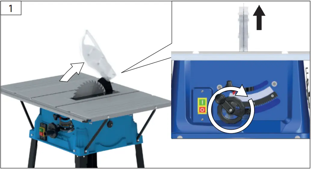 GTK 2000.1 - Sawblade Change 1