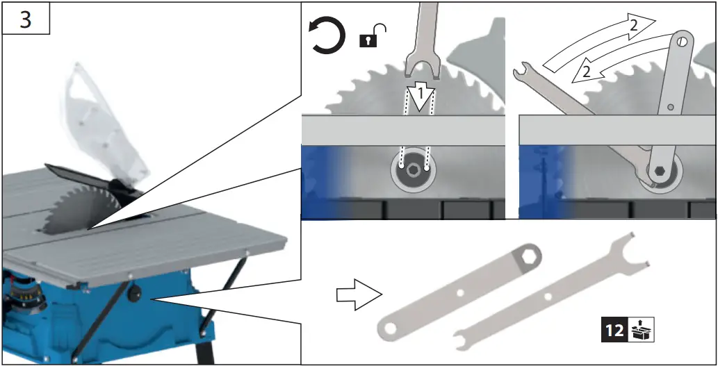 GTK 2000.1 - Sawblade Change 3