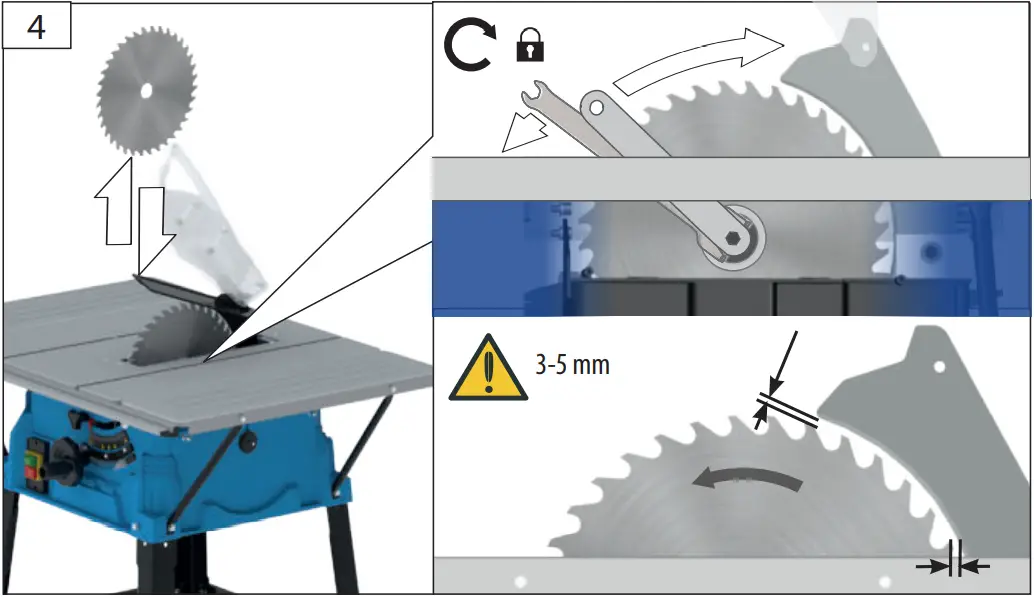 GTK 2000.1 - Sawblade Change 4
