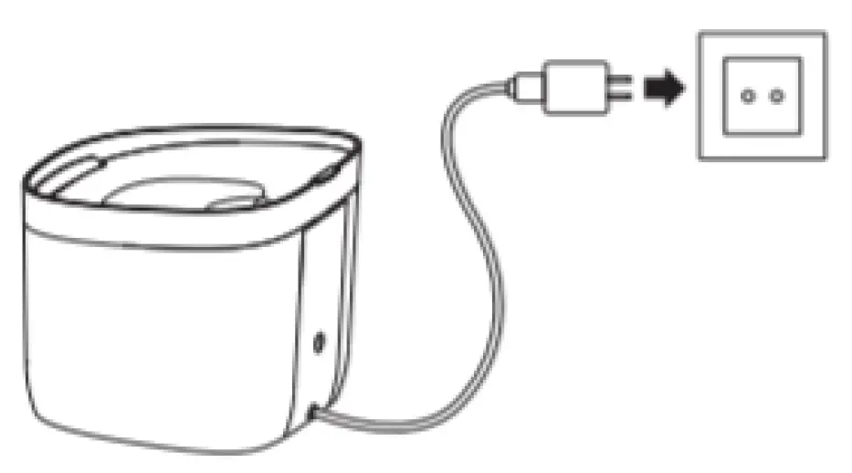 PETONEER PN-110013-01 1.9L Fresco Mini Plus Fountain Drinking Fountain 5