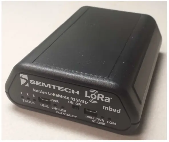 SEMTECH SX1272LM1CEP North America LoRa Mote-fig1