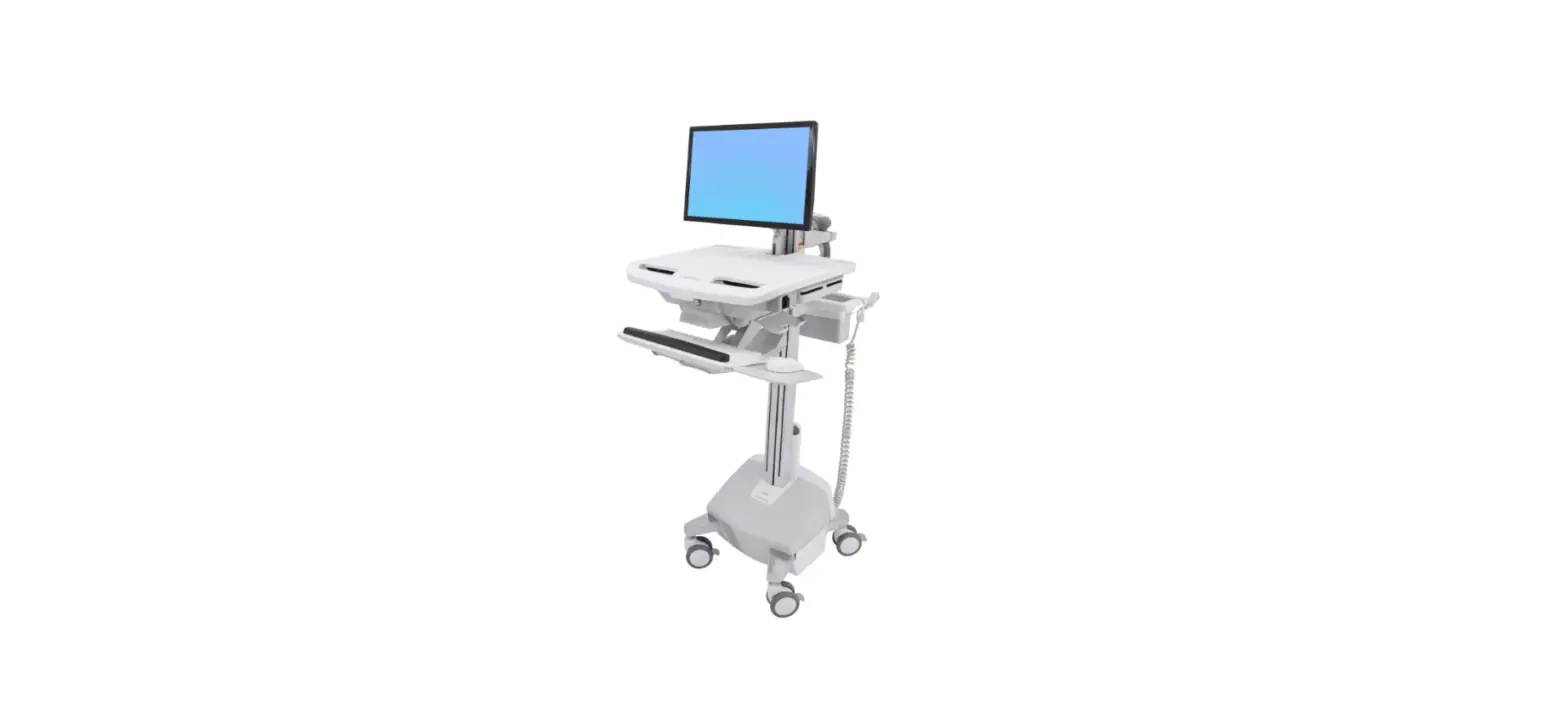 Ergotron Sv42-7202-1 Sv Electric Lift Cart With Lcd Arm User Guide