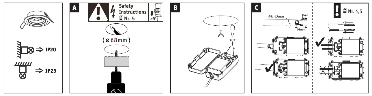 Paulmann 930.79 LED Module Recessed Light-4