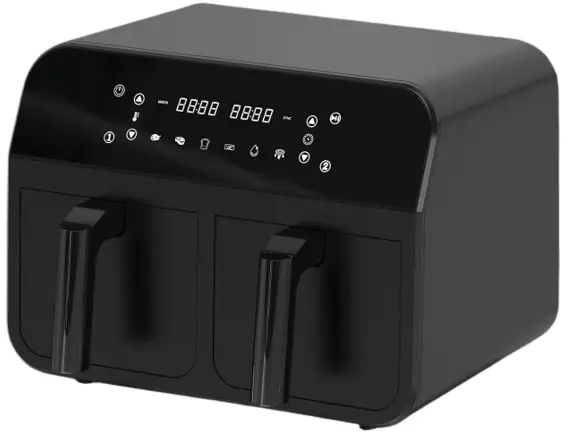 GERMANICA GAF8LDUAL 8L Dual Air Fryer