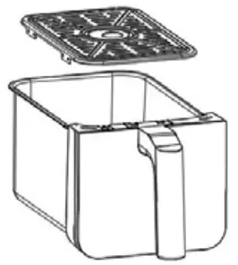 GERMANICA GAF8LDUAL 8L Dual Air Fryer - fig 28