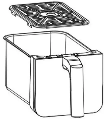 GERMANICA GAF8LDUAL 8L Dual Air Fryer - fig 34