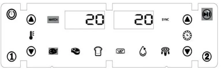 GERMANICA GAF8LDUAL 8L Dual Air Fryer - fig 8