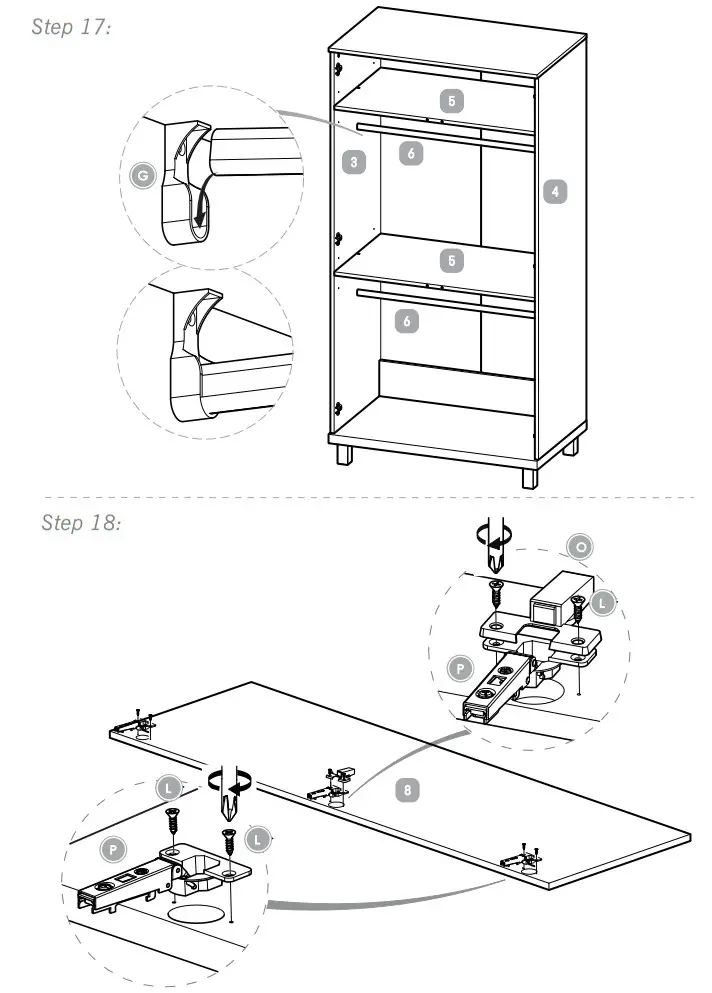 Silver Cross Greenwich Wardrobe - Figure 11