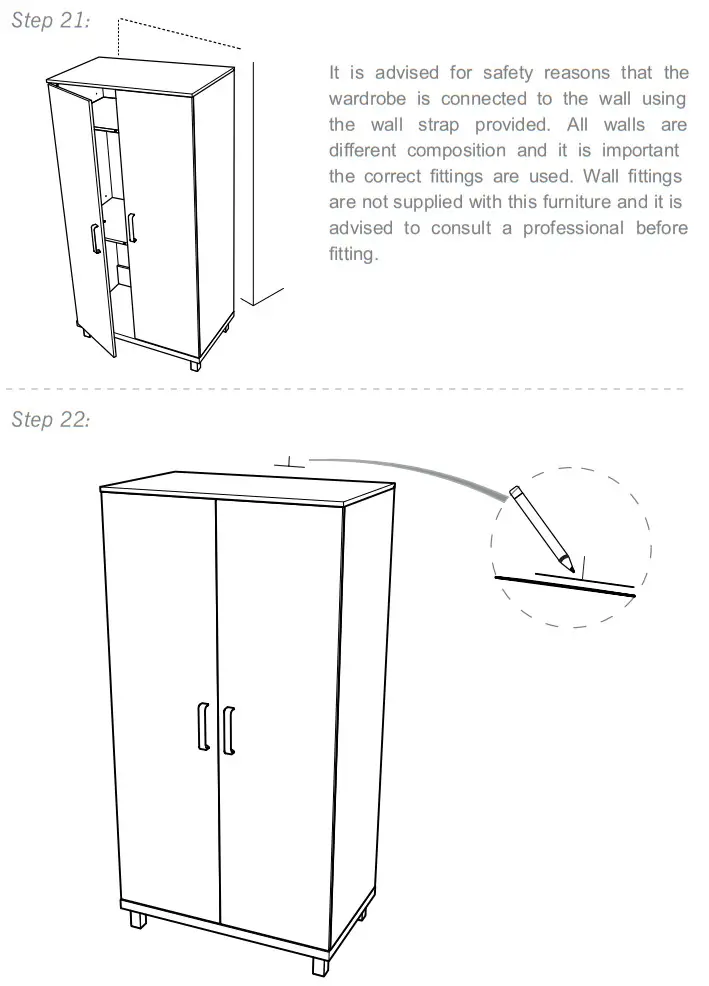 Silver Cross Greenwich Wardrobe - Figure 13