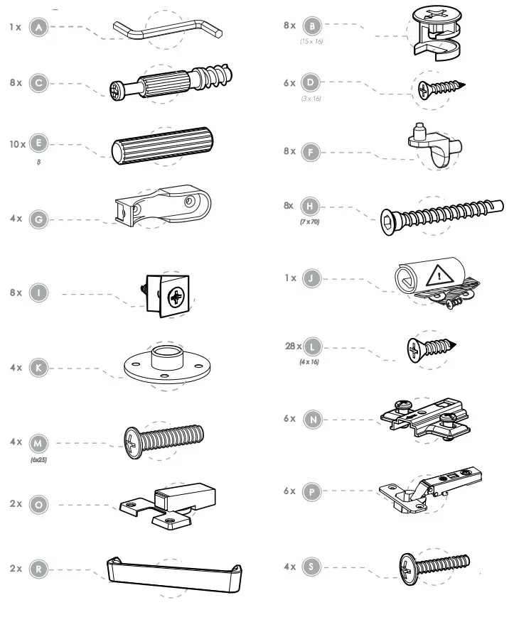 Silver Cross Greenwich Wardrobe - Figure 2