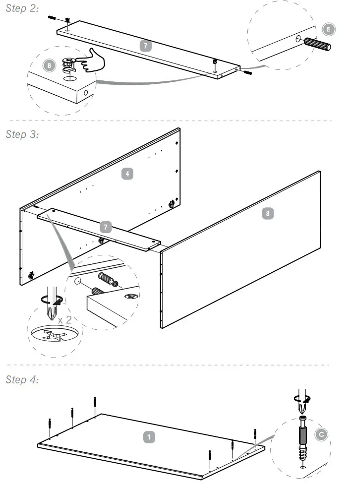 Silver Cross Greenwich Wardrobe - Figure 4