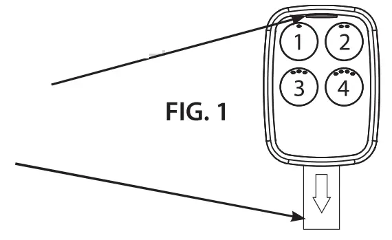 GENIE B07XBWF6H6 Universal Remote - fig 1