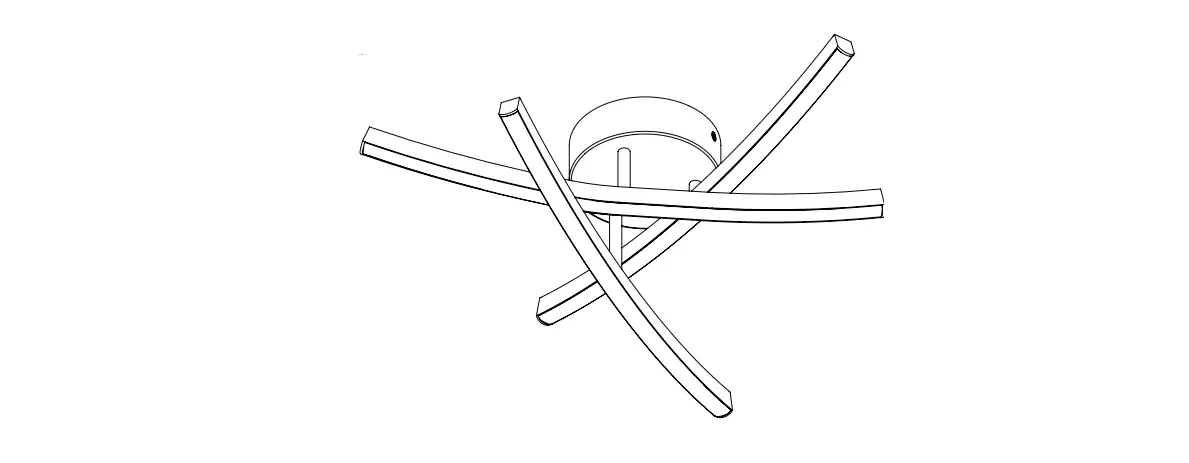 Artika Fm-oyc-bl Led Ceiling Light Instruction Manual