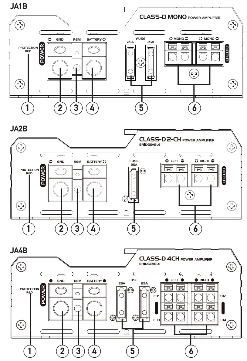 JENSEN 110JA1B Mono Amplifiers - fig3
