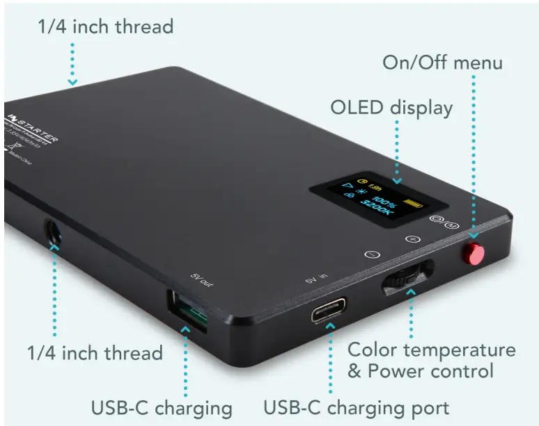 INSTARTER-Spactar-Bi-Color-P-Pocket-LED-FIG 1