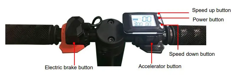 denver SEL-65230 Electric Scooter Instruction Manual - Operational control