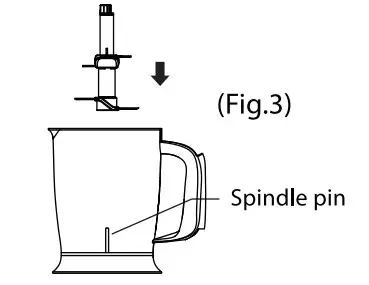 Elechomes HB102 4-In-1 Multi Use Hand Blender - fig 3