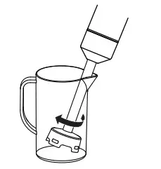 Elechomes HB102 4-In-1 Multi Use Hand Blender - tips 1