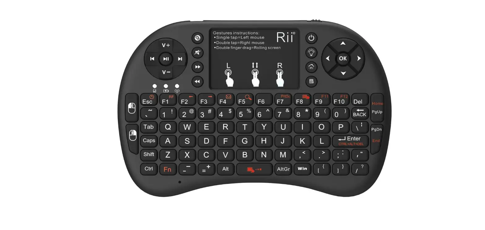 Rii ‎fmkrfbll1-iv4 2.4ghz Mini Wireless Keyboard User Guide