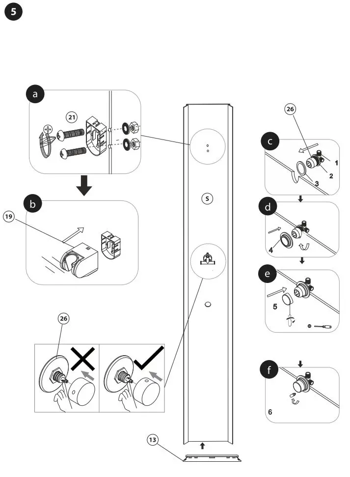 BATH DELUXE ATLANTA 90x90x195cm Installation Guide - How to use