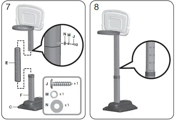 Grow-N-Up-2047-Adjustable-Heights-Basketball-Stand-6