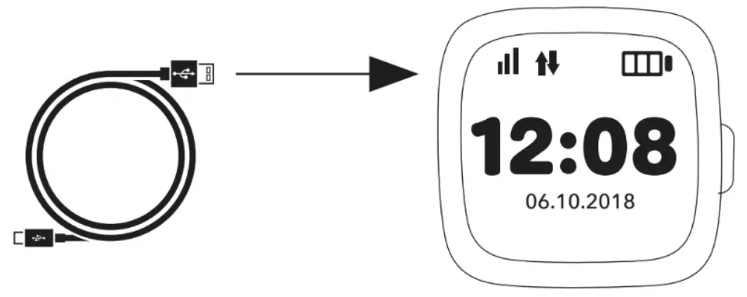 Charging the XPLORA GO