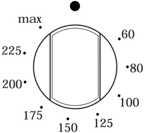 Oven Thermostat Knob