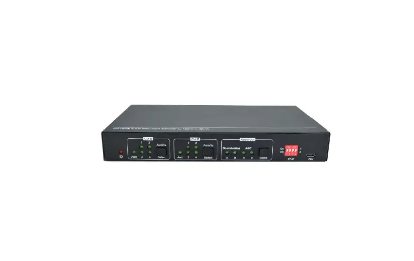 Vivolink Vlhdmimat4x2rs 4x2 Hdmi 2.0 Presentation Switcher With Matrix Outputs User Manual